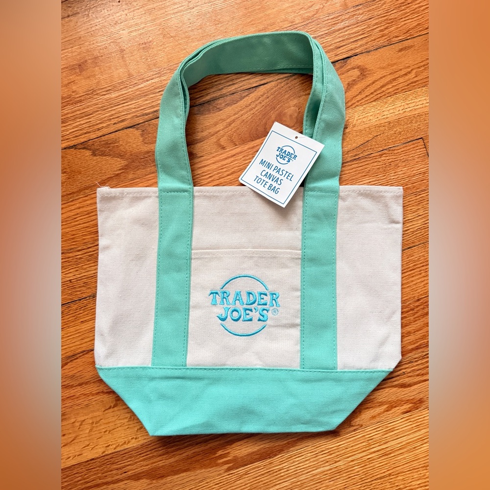Trader Joe’s Mini Tote Bags -  Green